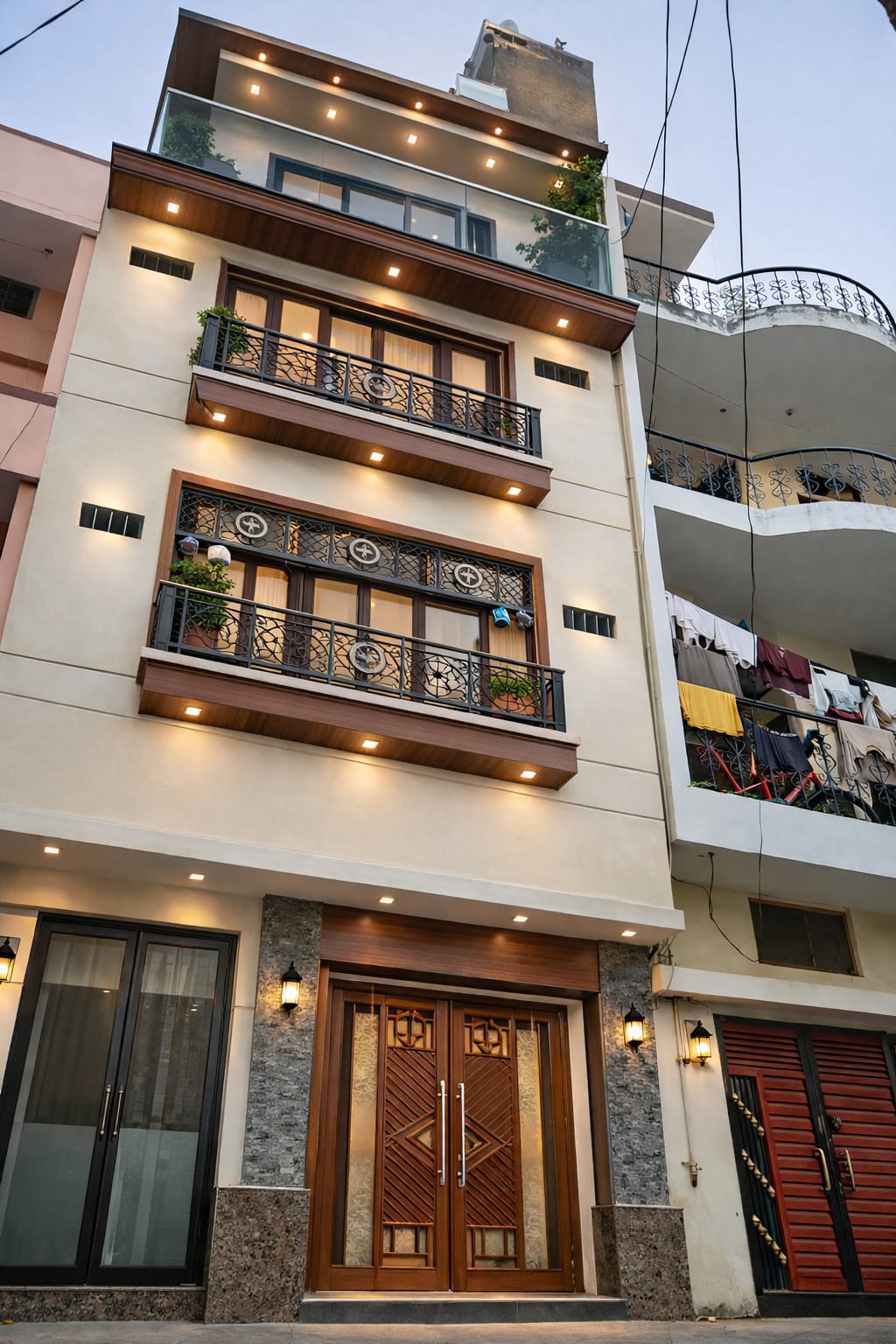 After - Completed building